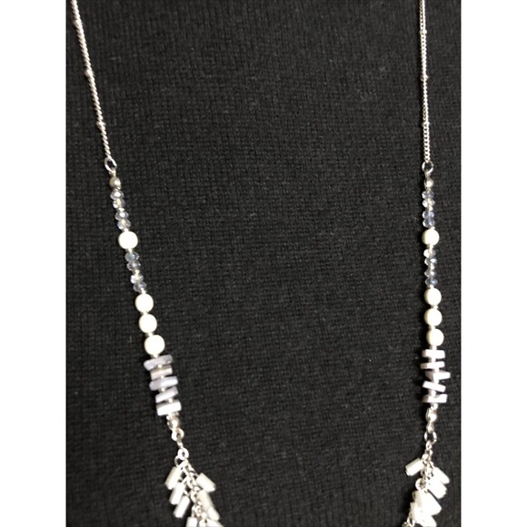 Loft Lavender Beaded Tassel Necklace - Picture 4 of 6